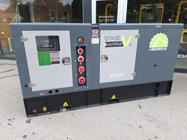Stage V 83kva generator - Billede 2