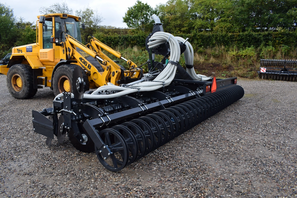 J-disc 7,5 meter gyllenedfælder med jord til jord valse - Billede 3