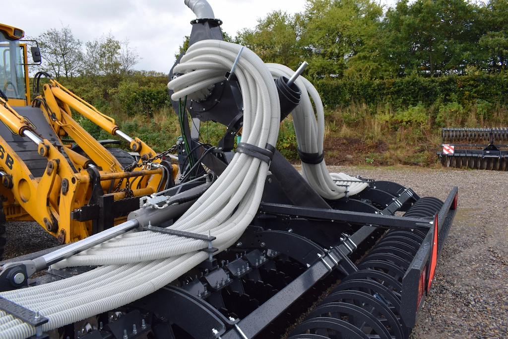 J-disc 7,5 meter gyllenedfælder med jord til jord valse - Billede 4