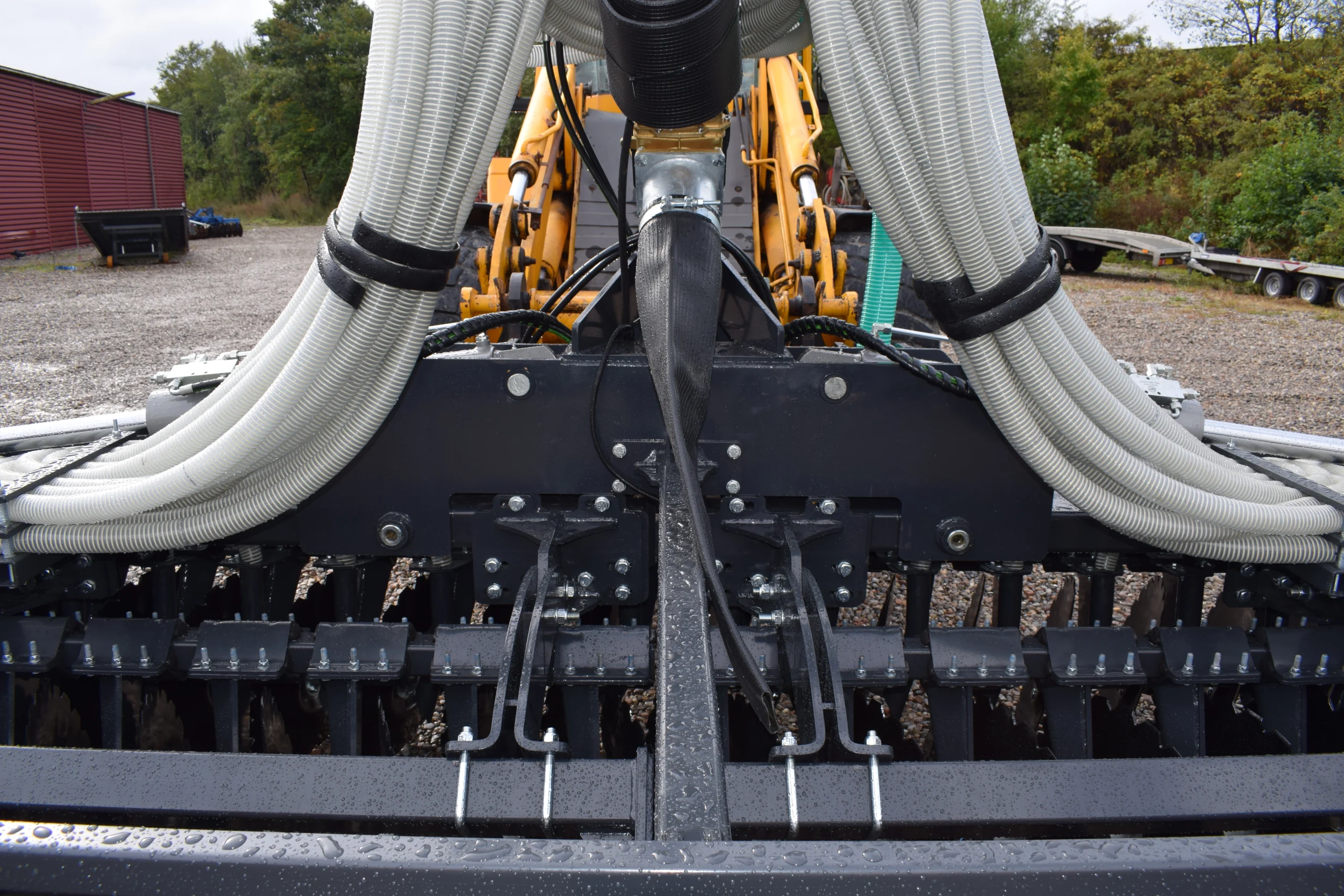 J-disc 7,5 meter gyllenedfælder med jord til jord valse - Billede 5