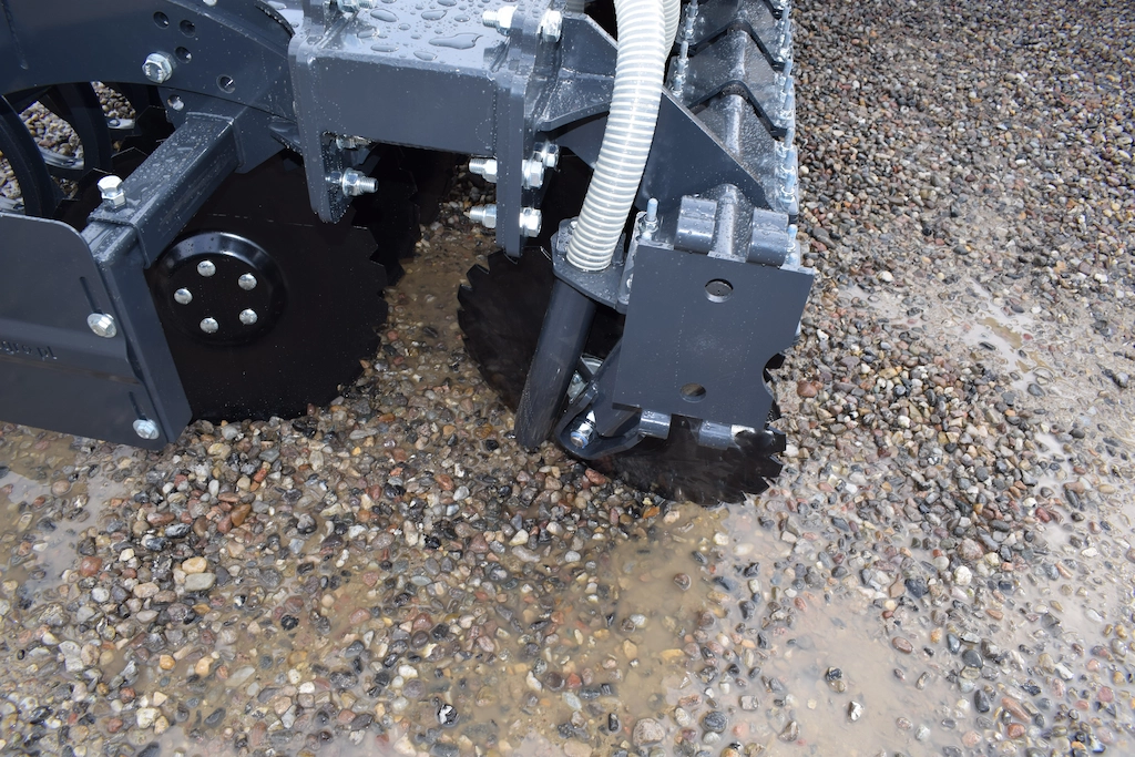 J-disc 7,5 meter gyllenedfælder med jord til jord valse - Billede 6