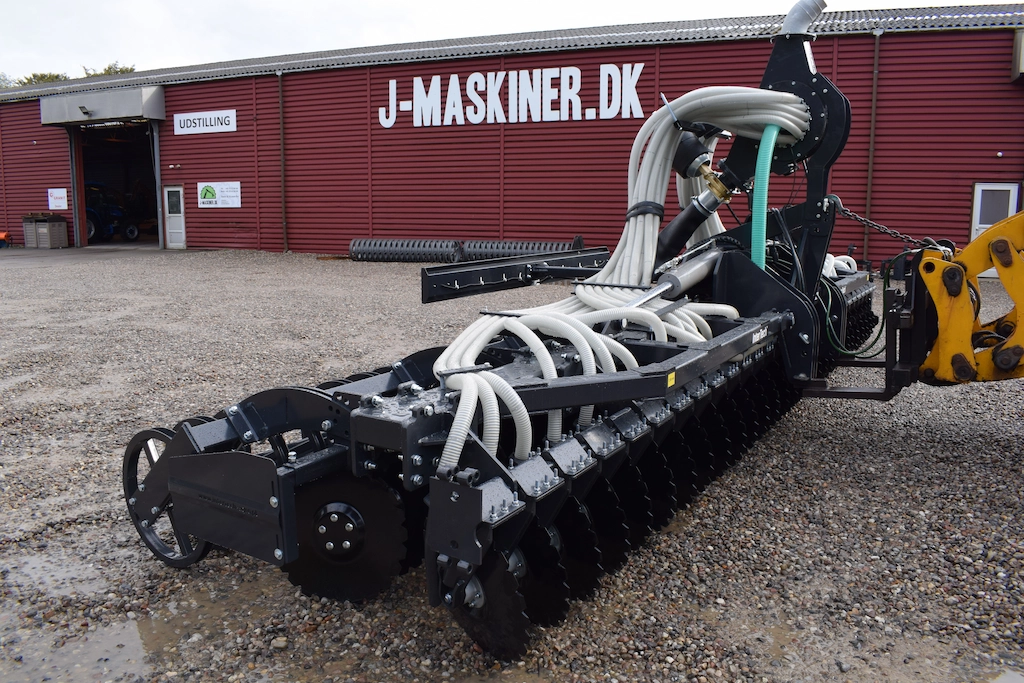 J-disc 7,5 meter gyllenedfælder med jord til jord valse - Billede 7