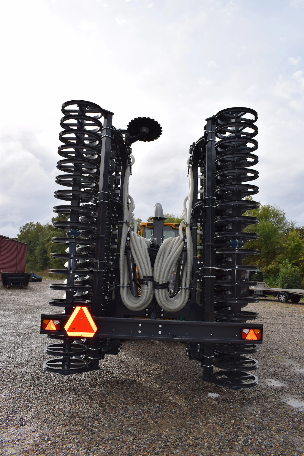 J-disc 7,5 meter gyllenedfælder med jord til jord valse - Billede 8