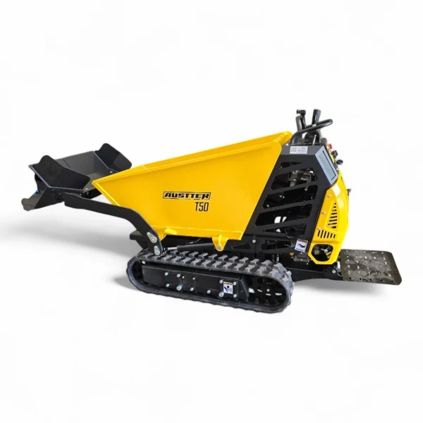 Motorbør 50FL - 500kg Bælter - HY TIP HY skovl Benzin B&R VANGUARD V200 - Billede 3