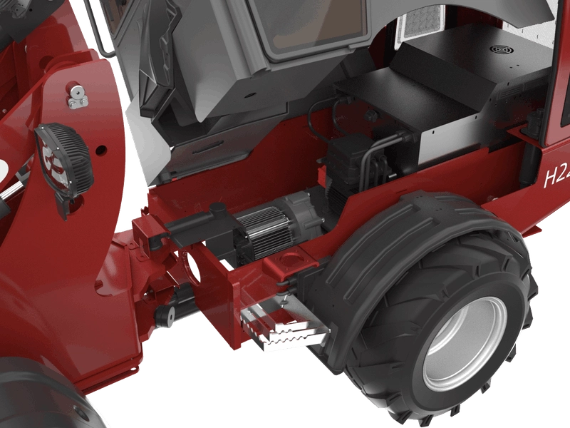 Heracles H200E Elektrisk minilæsser - Billede 2